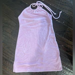 Pink Forever 21 mini beach dress